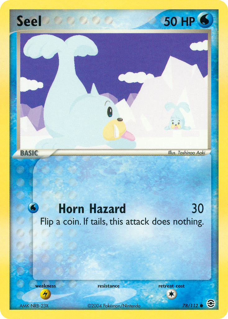 FireRed & LeafGreen Seel #78/112